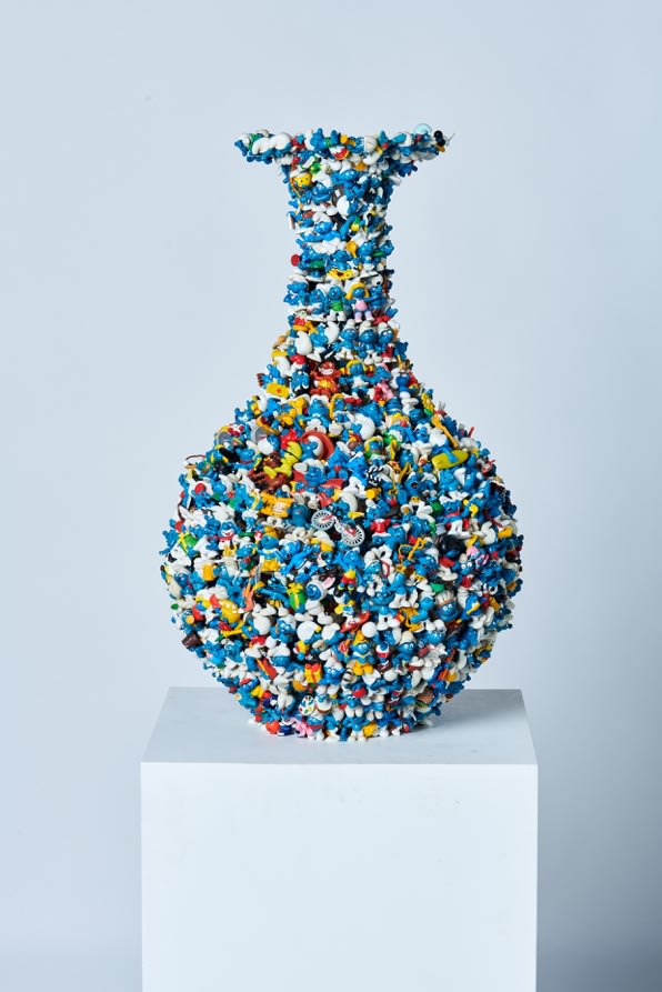 Diederik Schneemann, 2nd Smurf vase