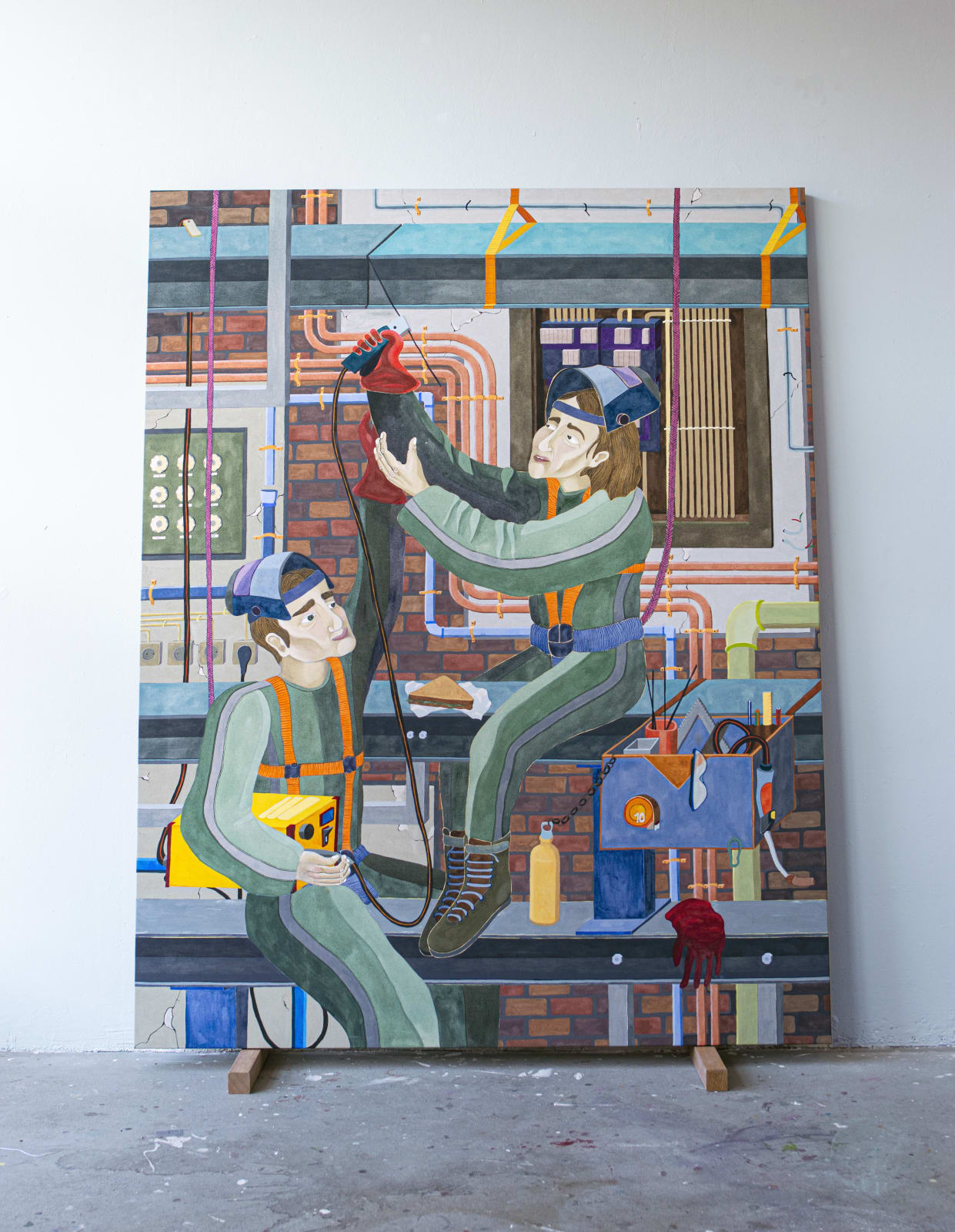 Leonie Schneider, Agg and Erik, fixing things