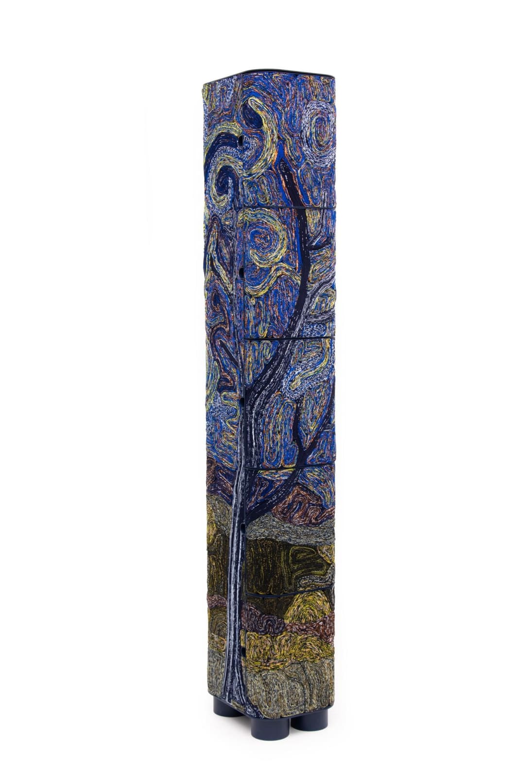 Simone Post, Column cabinet - no stars in the sky tonight