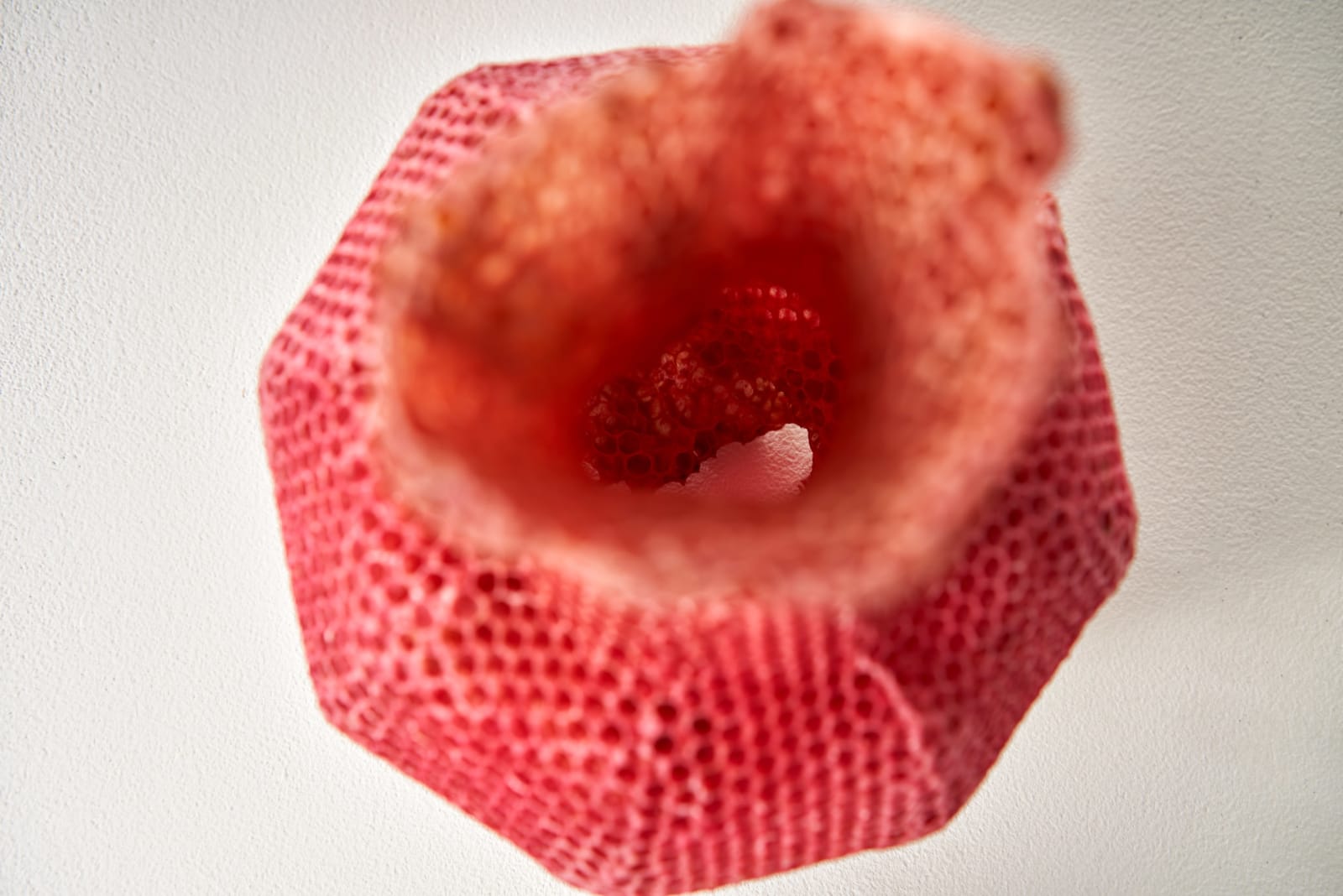 Tomáš Libertíny, The Honeycomb Vase - Red