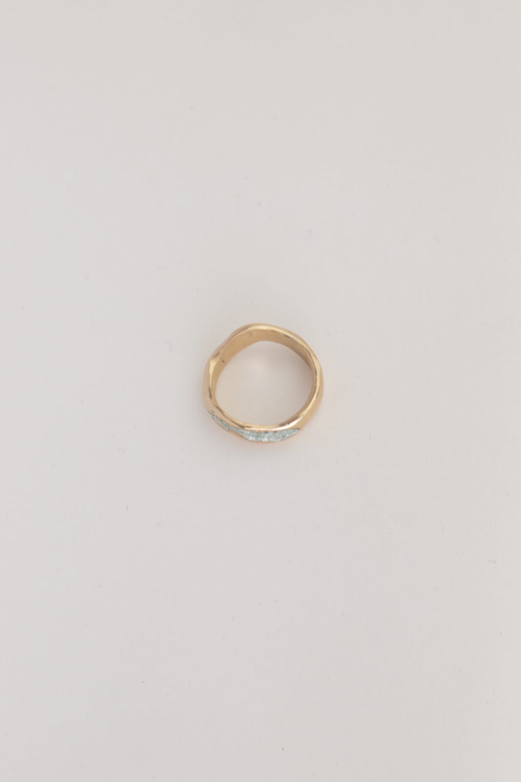 Jesler Muntendam, Organic ring + future rock Gold plated