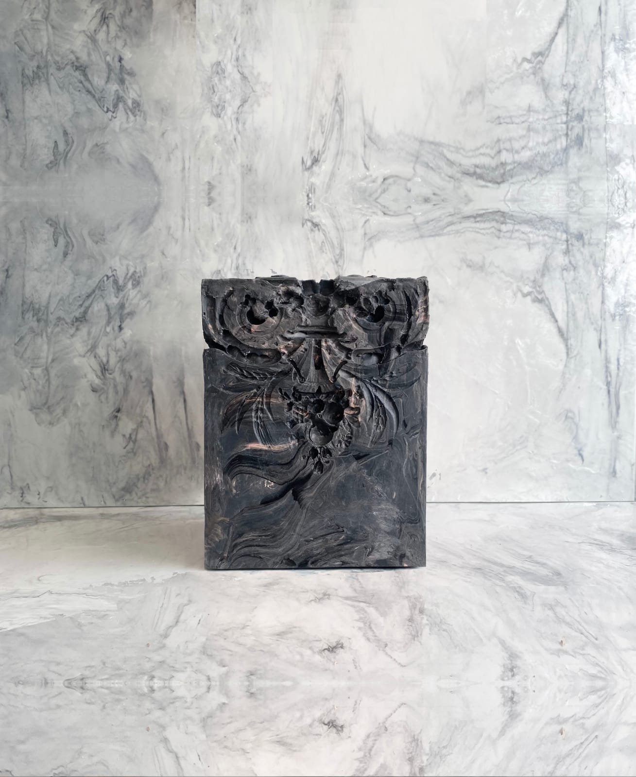 Nynke Koster, Baroque (Black marble stone look), 2025