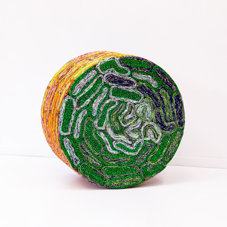 Simone Post, Poof Reclaimed by Nature - Colour Block