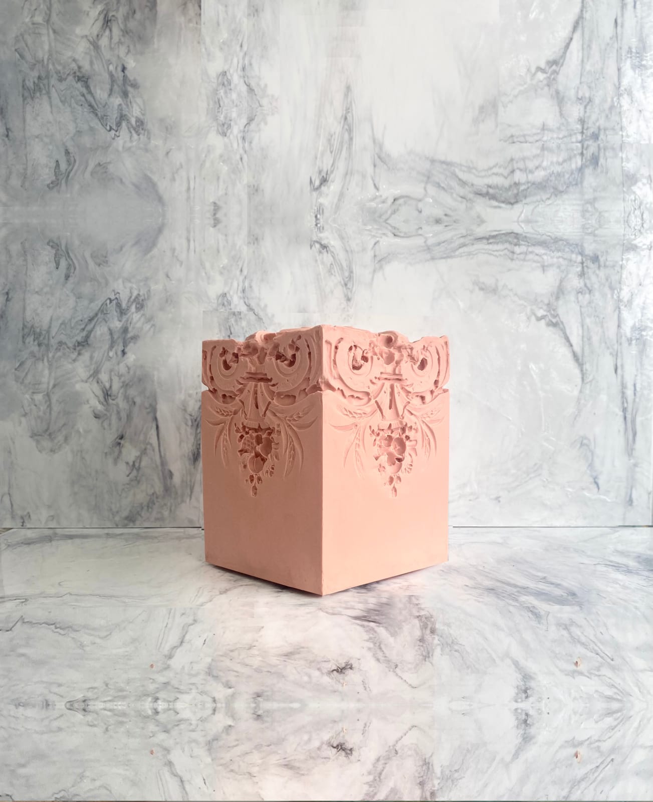 Nynke Koster, Baroque (Pink Salmon), 2025