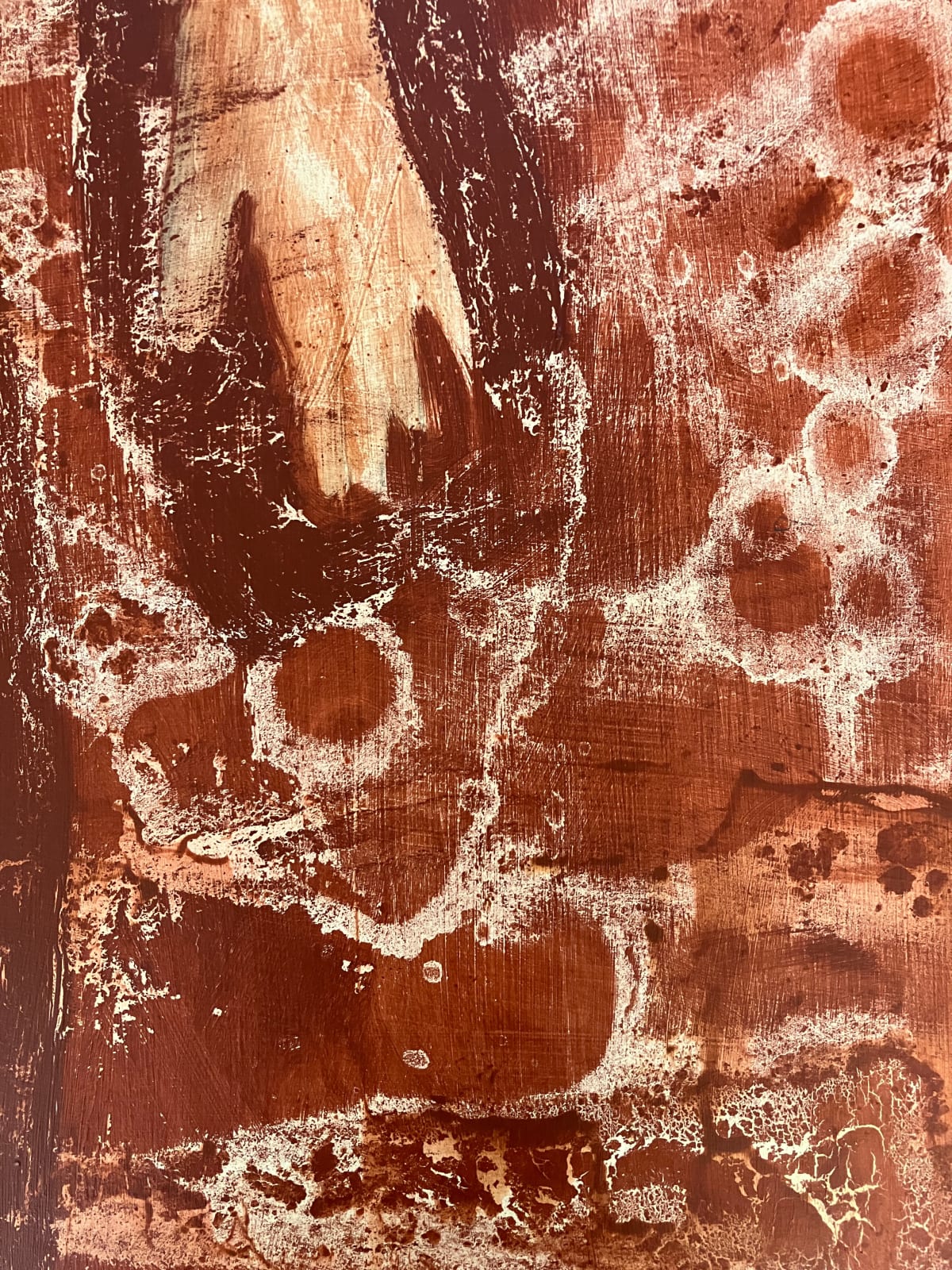 Indra Joachimsthal, "Red" part of the triptych Bodies: blue, black and red