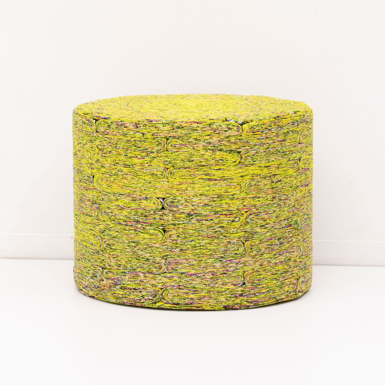 Simone Post, Soft Stool - Yellow