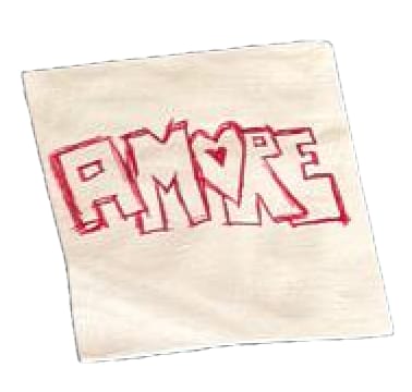 Jessi Strixner, Post-its “Amore"