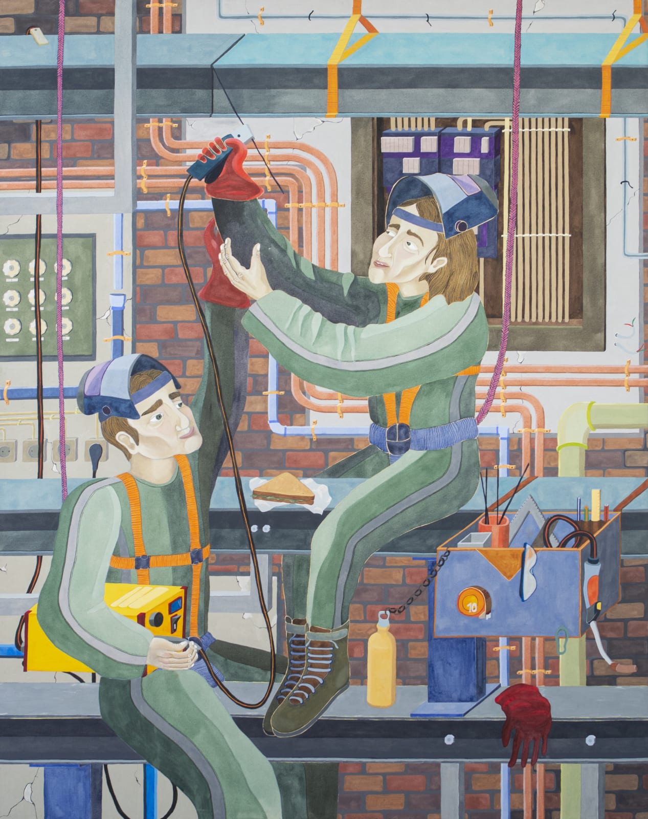 Leonie Schneider, Agg and Erik, fixing things