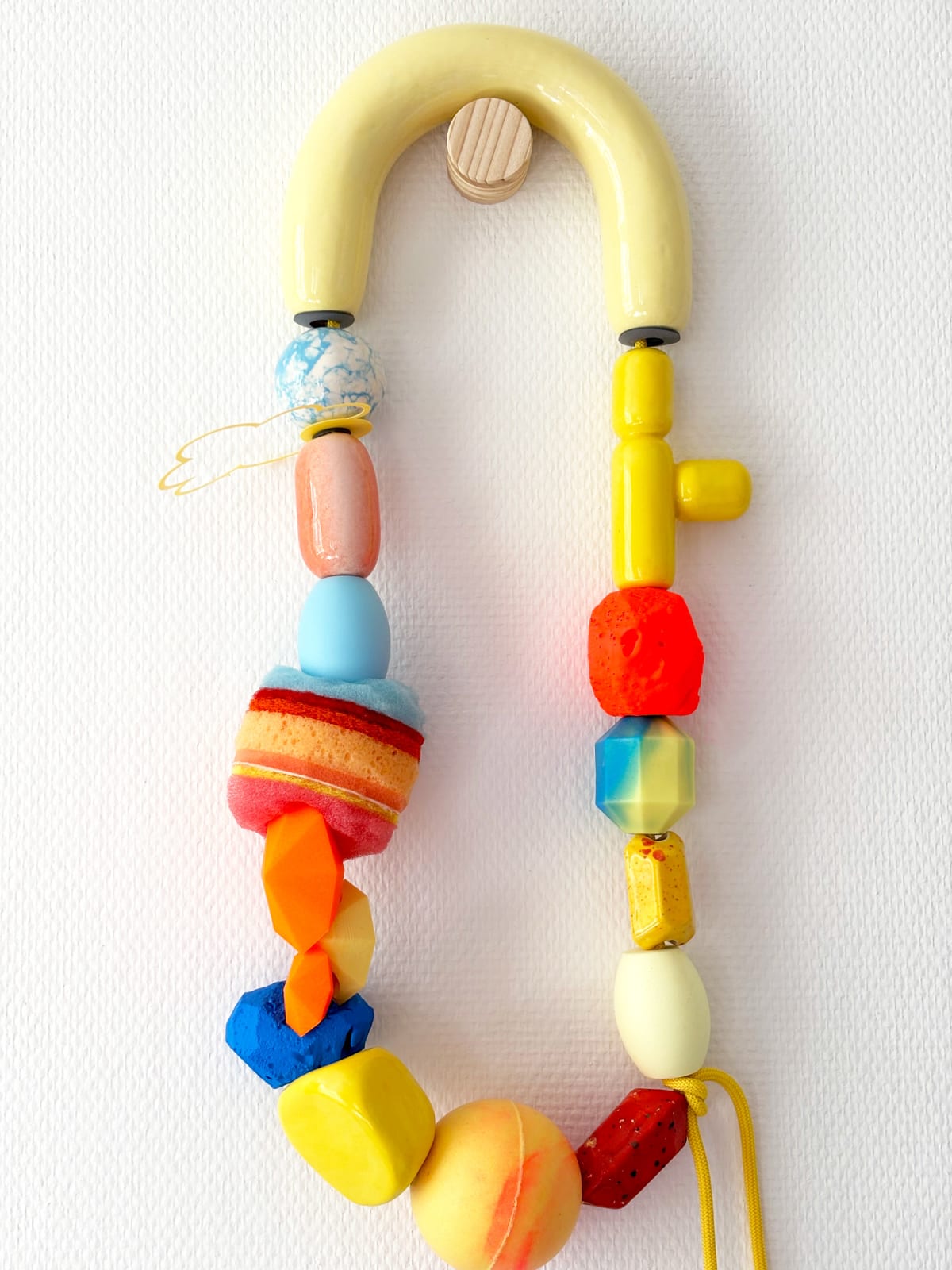 Rinske van den Heuvel, Adornment in yellow and orange