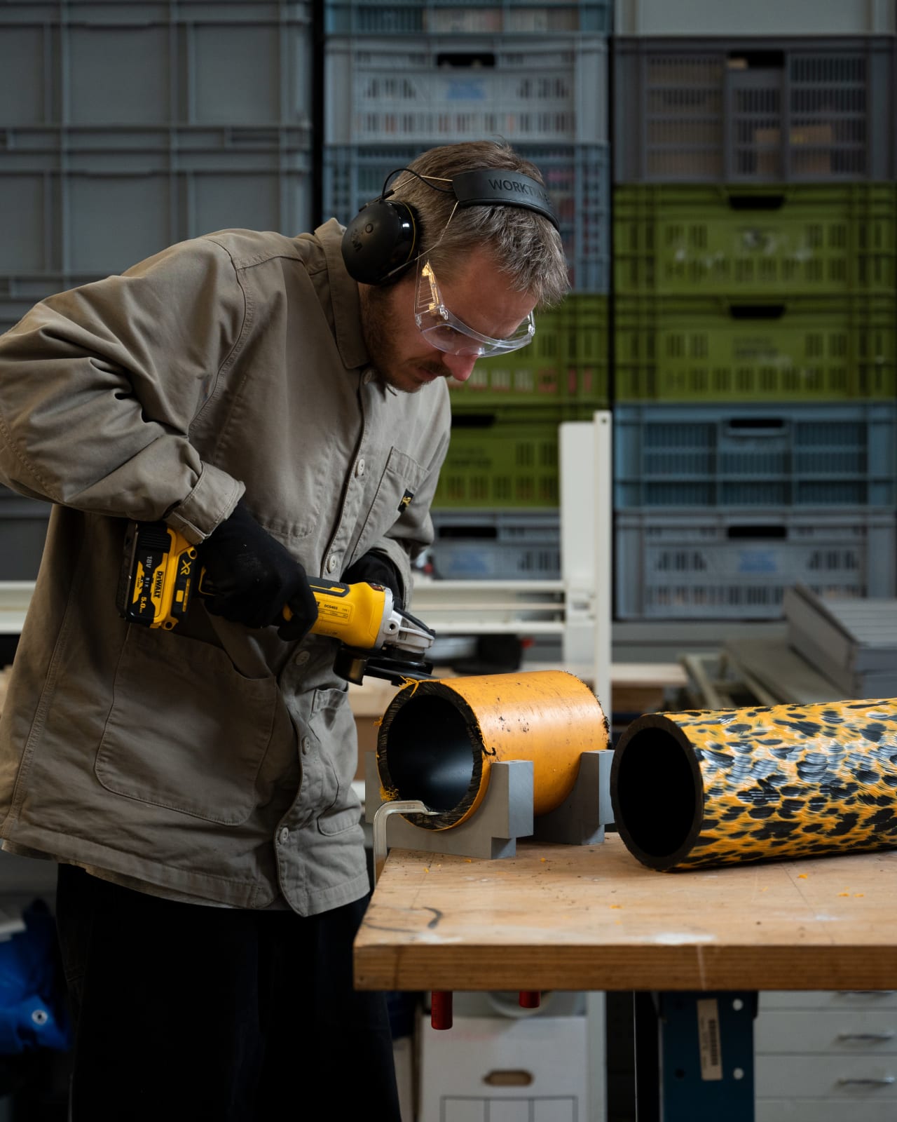 Rik van Veen, Leopard vase