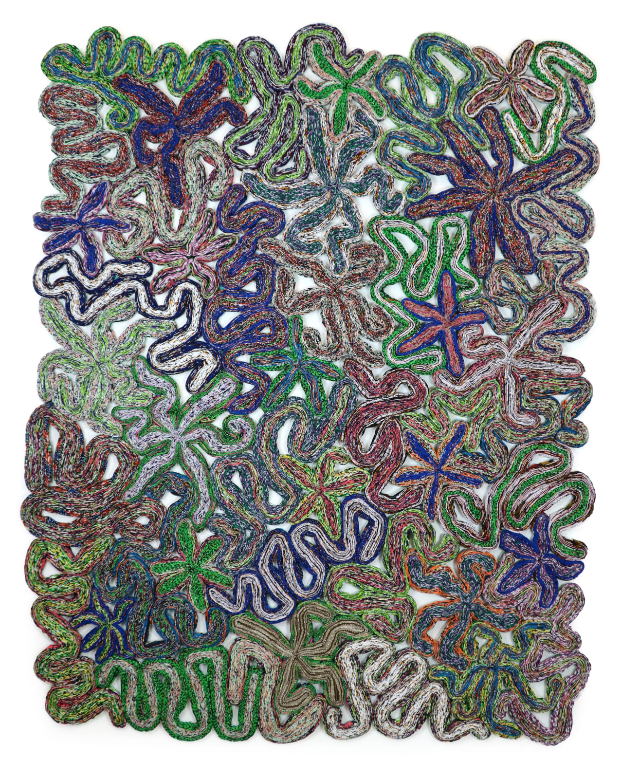 Simone Post, Wildflowers - Green Rivers