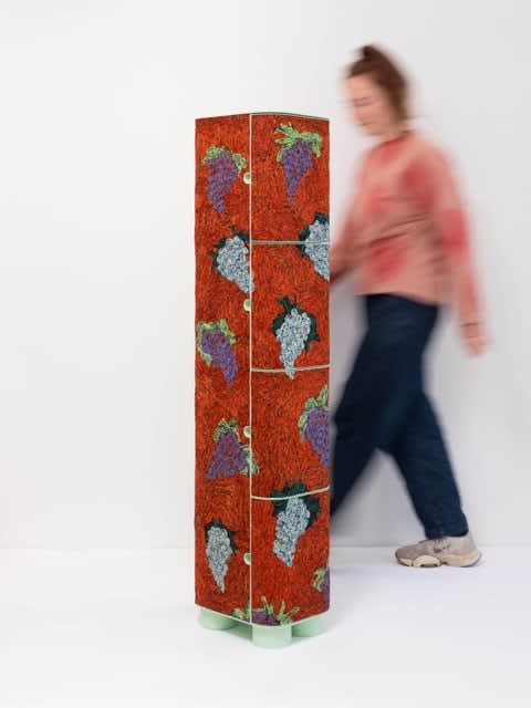 Simone Post, Grape Column, 2025