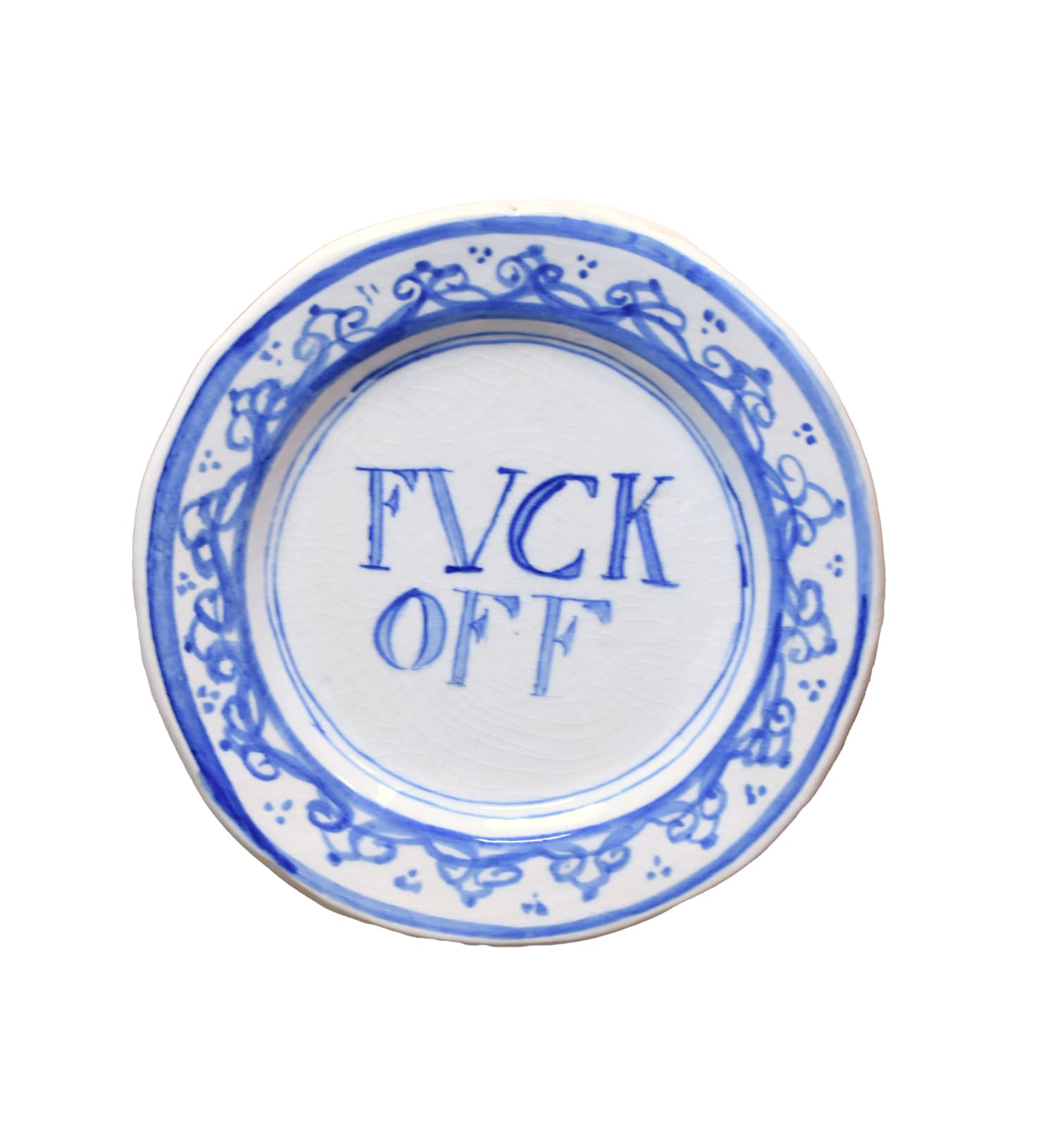 Chris Rijk, Untitled (FVCK OFF)