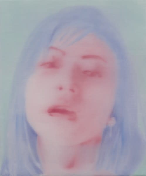 Mel Chan, Girls Say Hello to Gerhard Richter - Madoka Ozawa, 2023