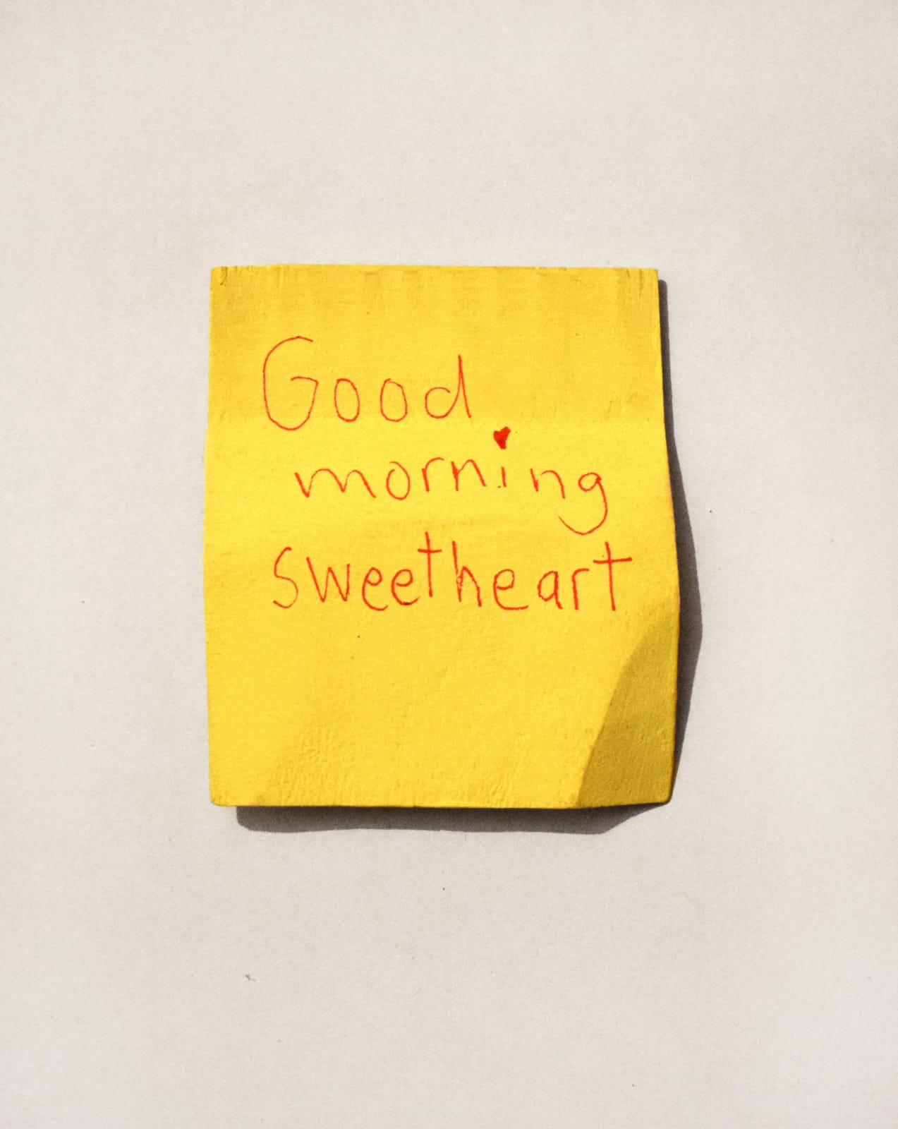 Jessi Strixner, Post its - Good morning sweetheart
