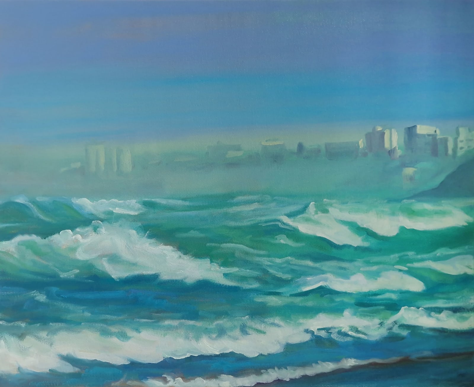 Alice Brasser, Steamy Beach – Towers