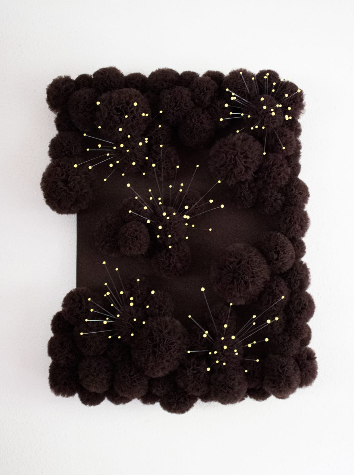 Sofie Aaldering, Wall sculpture Brown/Yellow