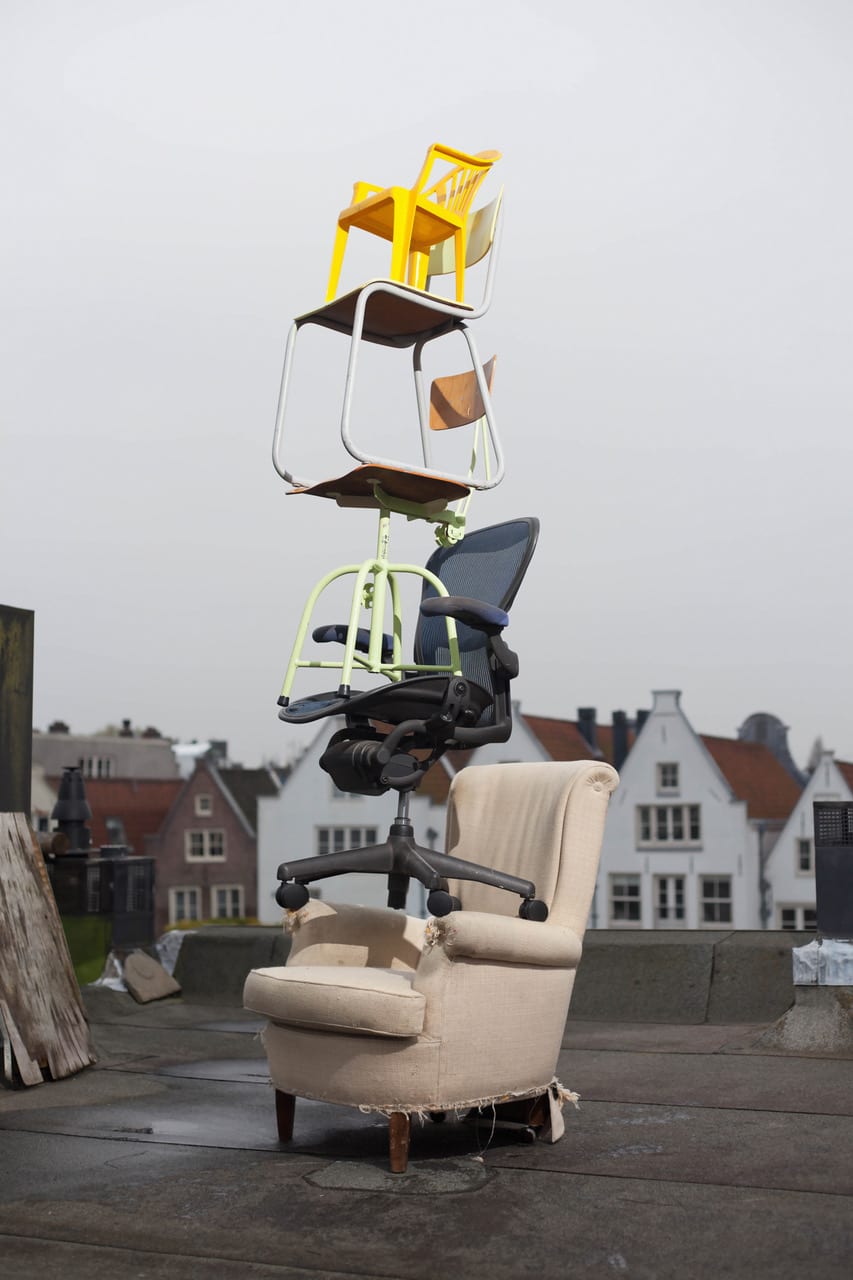 Bart Eysink Smeets, Five Chairs On The Roof