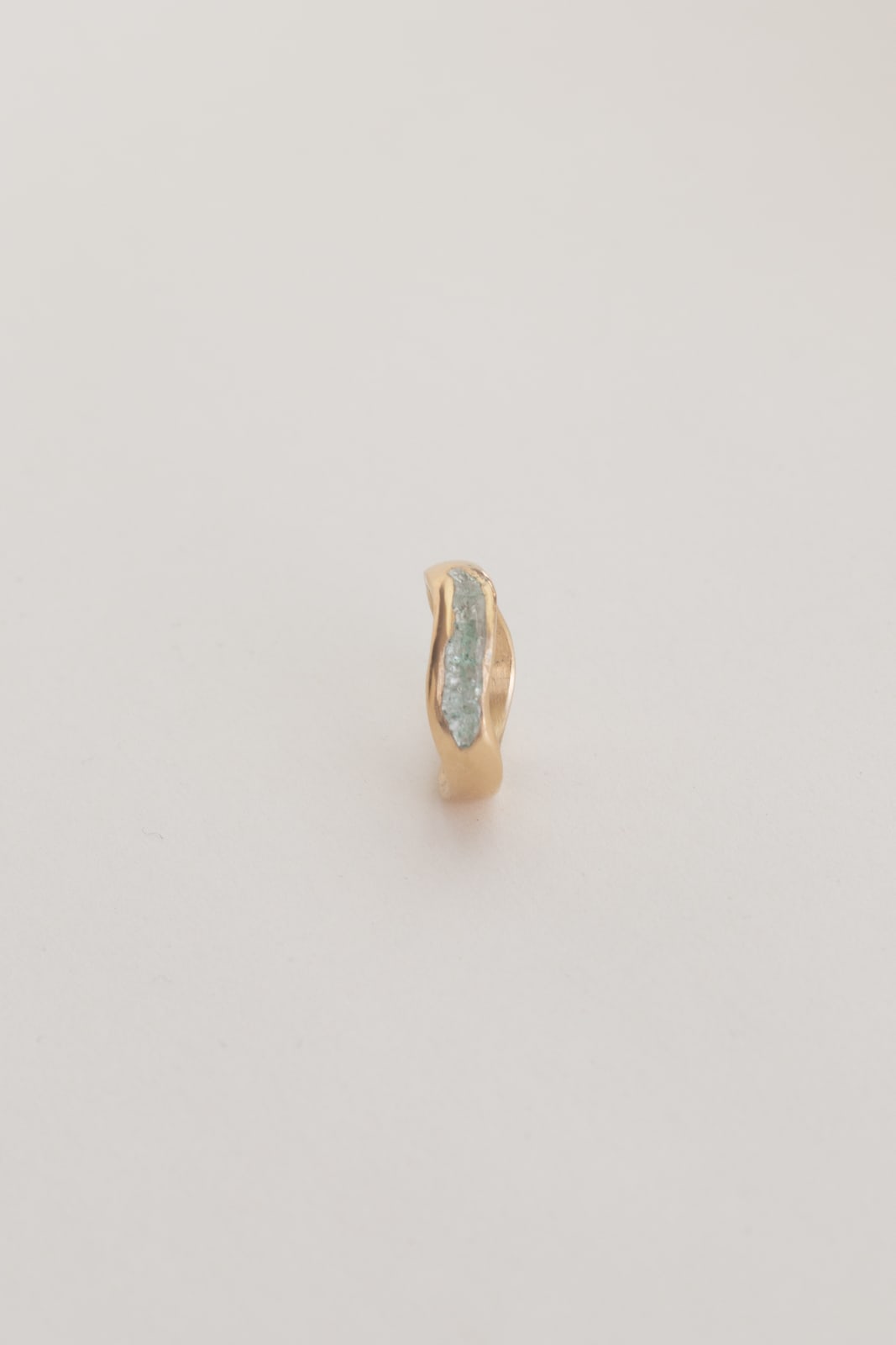 Jesler Muntendam, Organic ring + future rock Gold plated
