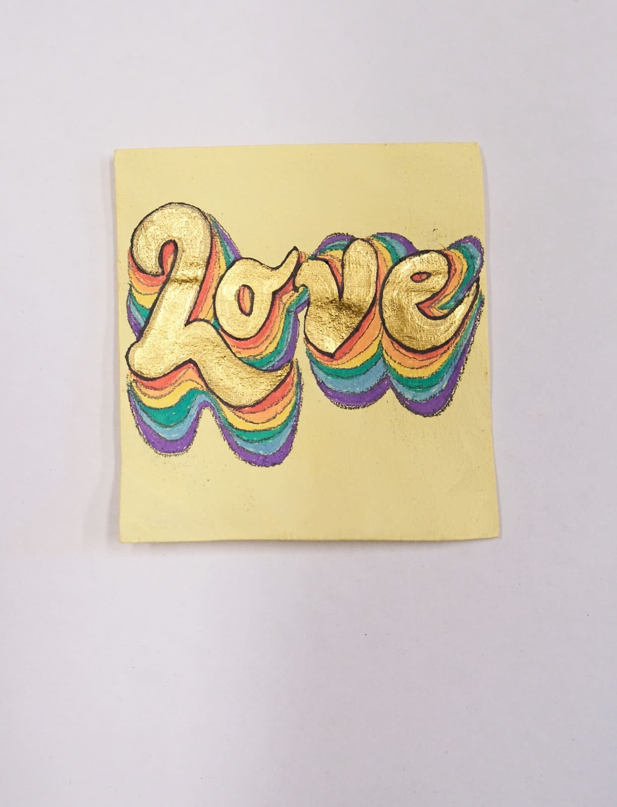 Jessi Strixner, Post-its “Love yellow"