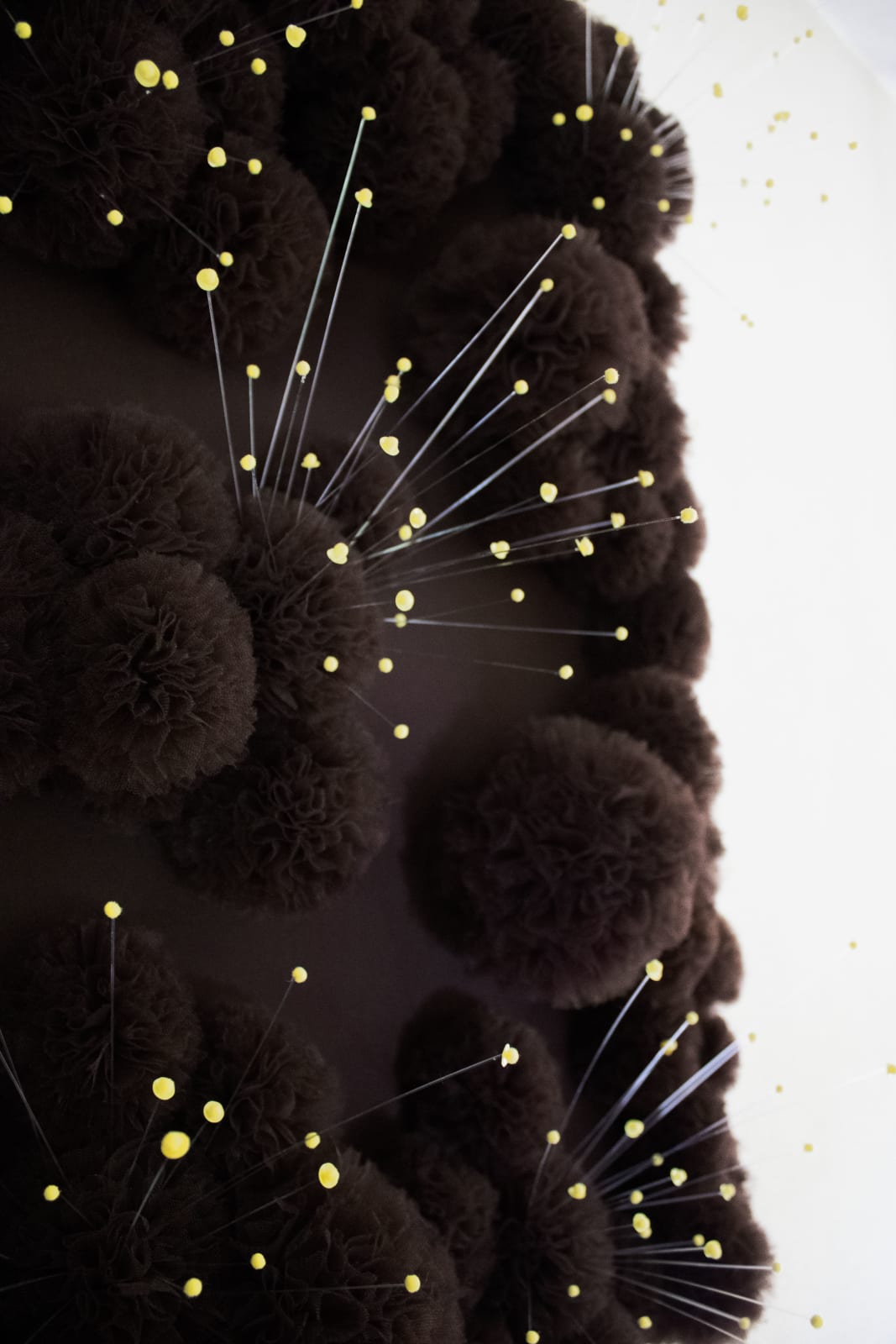 Sofie Aaldering, Wall sculpture Brown/Yellow