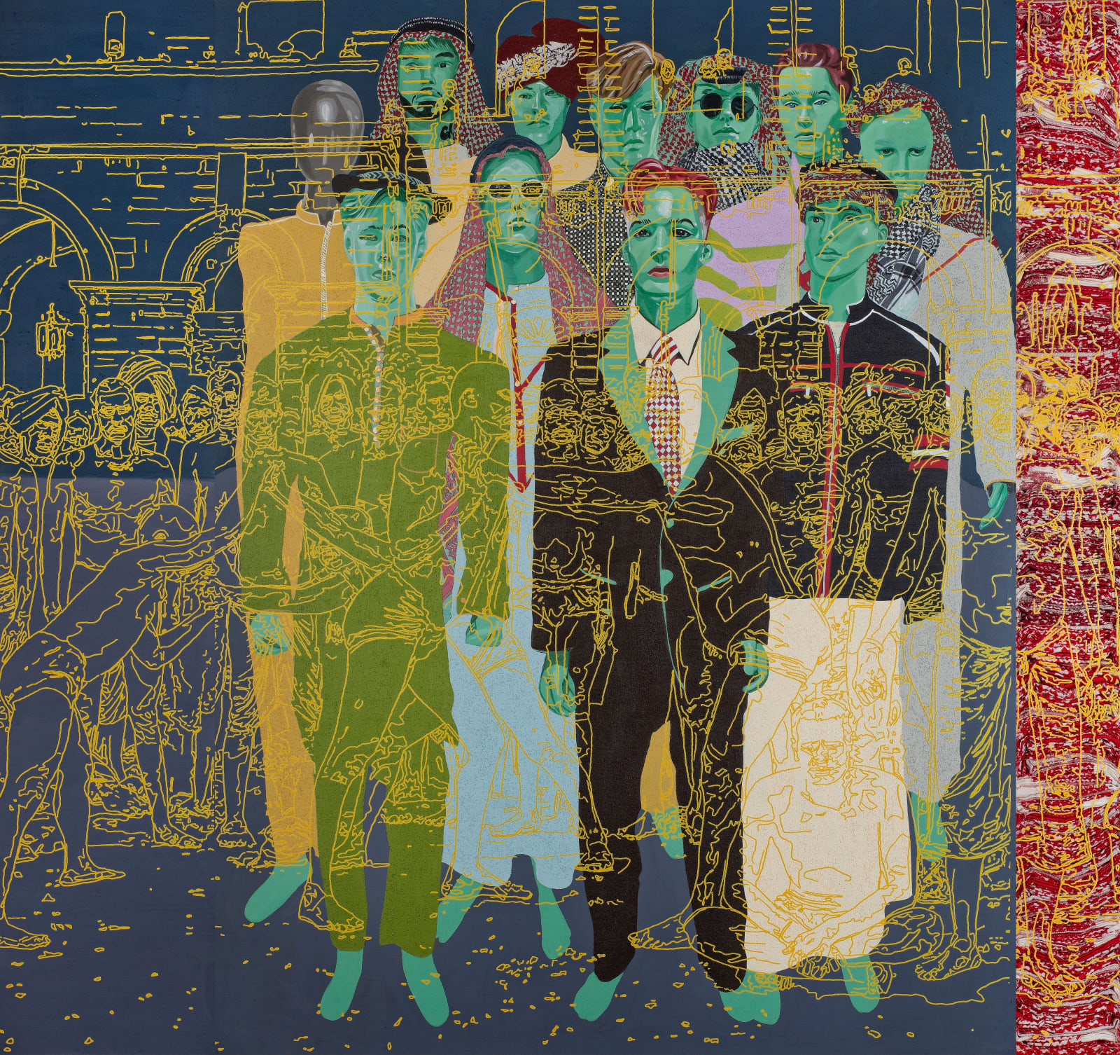 Ahsan Javaid, Borrowed Postures, 2025