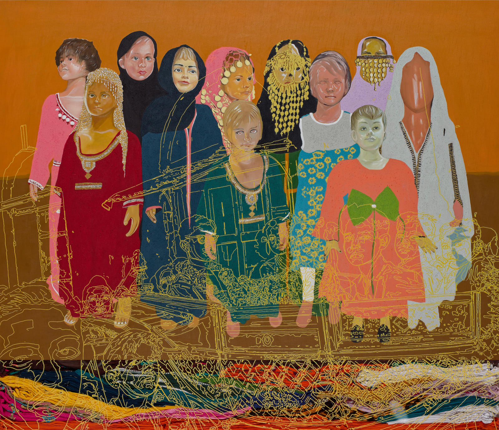 Ahsan Javaid, Flower Piece, 2025