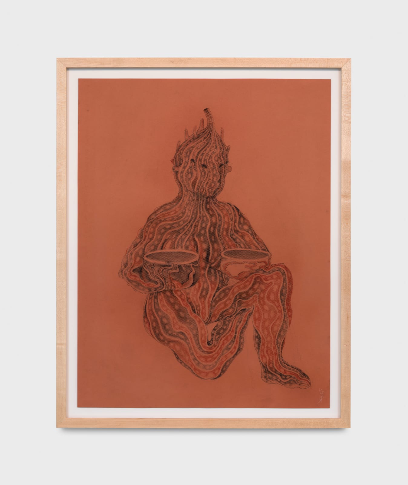 Rajni Perera, Bittergourd Study #3, 2025
