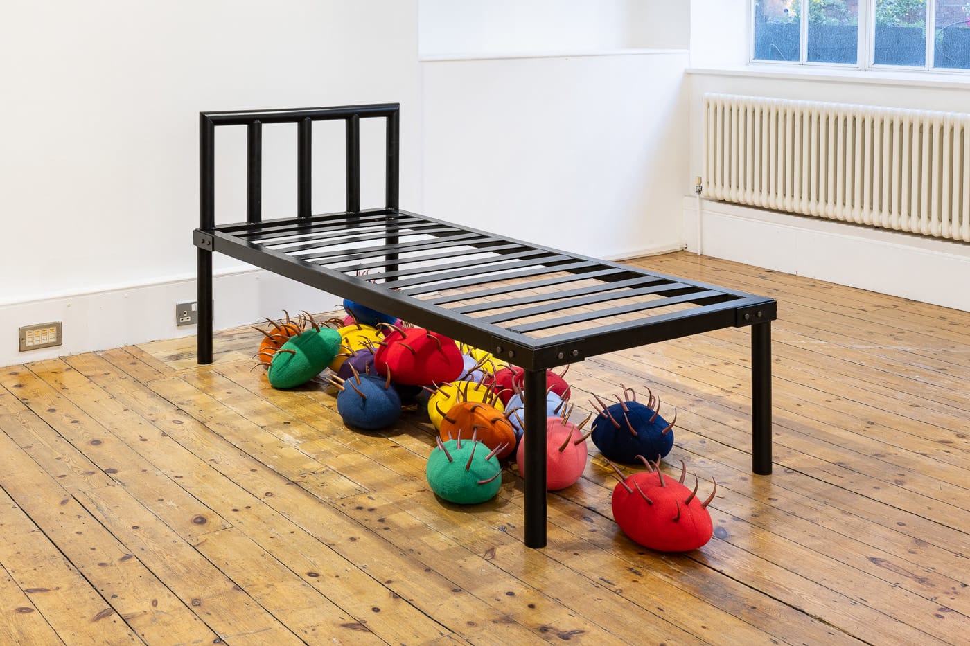 Permindar Kaur, Untitled (bed), 2020