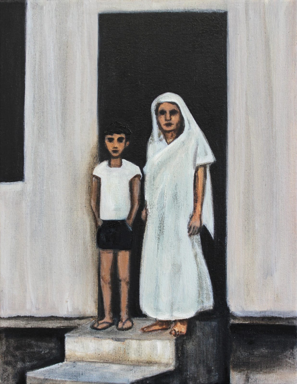 Matthew Krishanu, Boy and Nun, 2020
