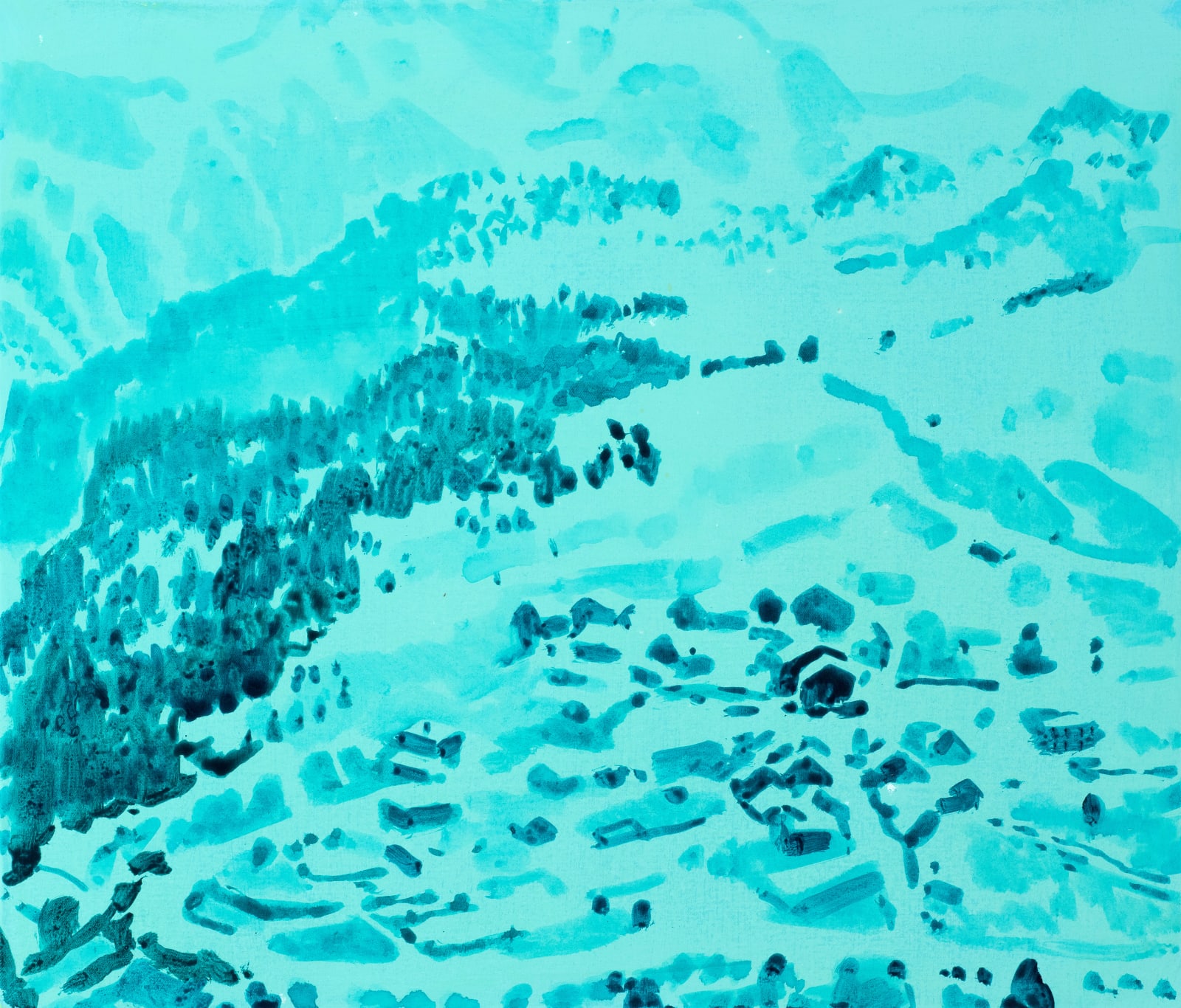 Tim Braden, Alpine blues, 2024