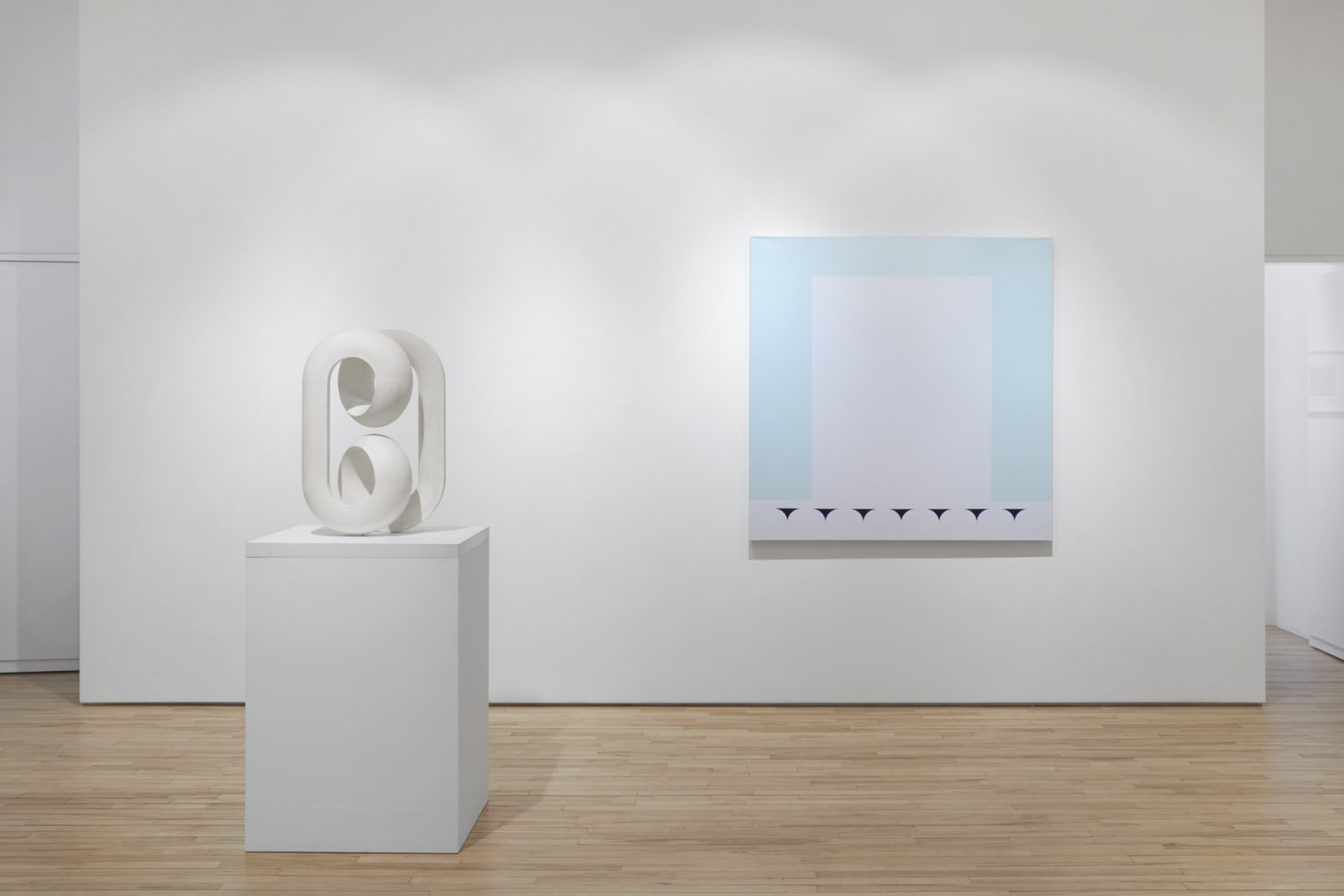 Tess Jaray, Predella (Light), 2017