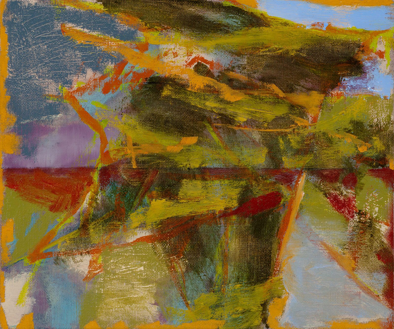 James Ferguson-Rose, Small Enclosure, Yellow, 2023