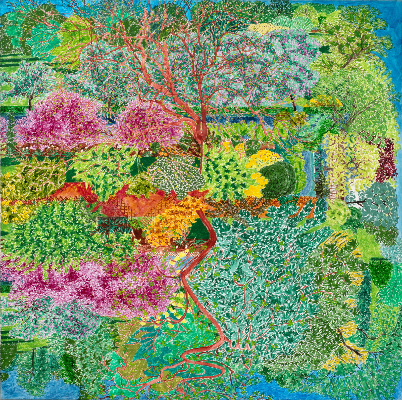 Adrian Berg, Regent's Park, Gloucester Gate, May, 1983