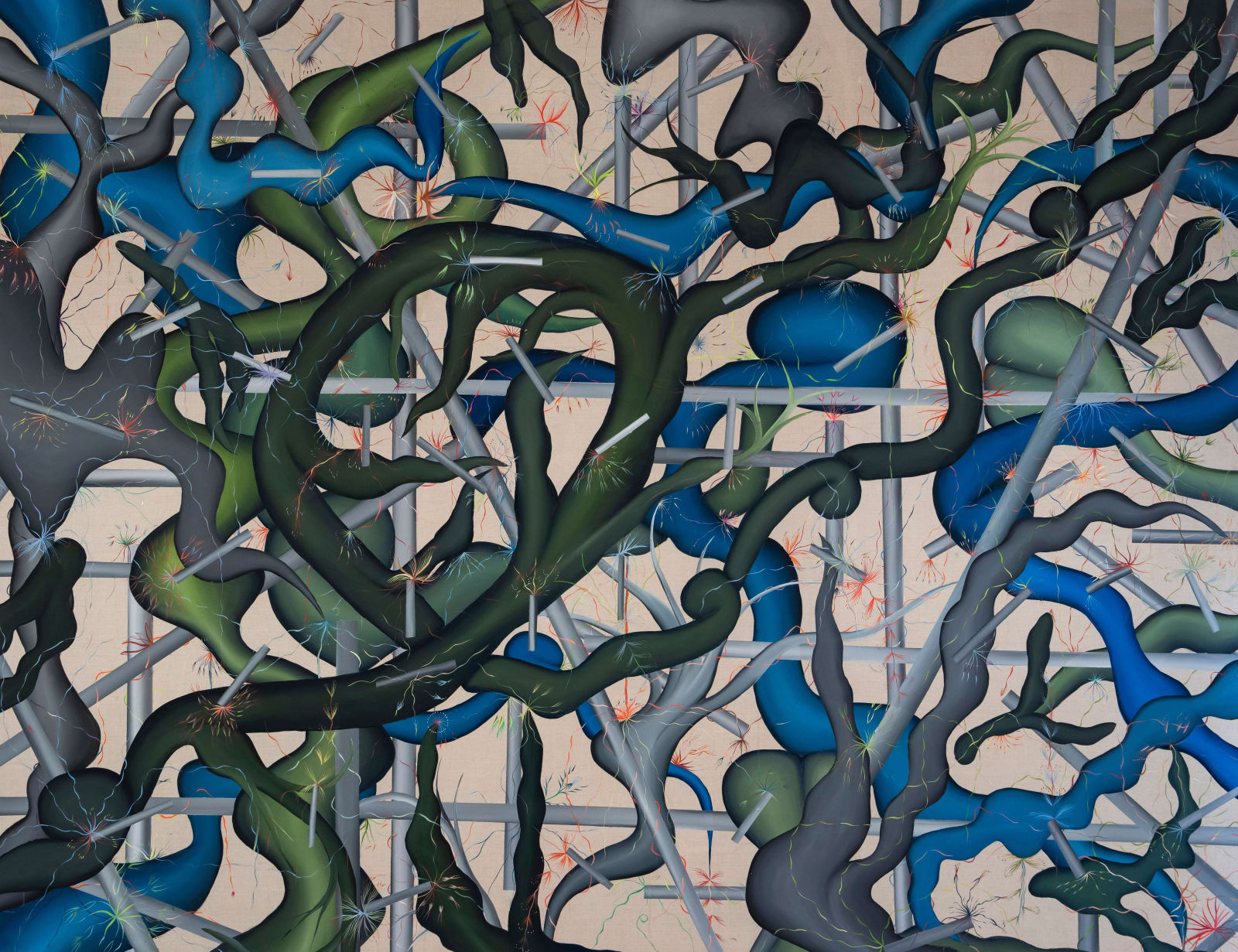 Anna Woodward, The Leaves of Belladonna II, 2023