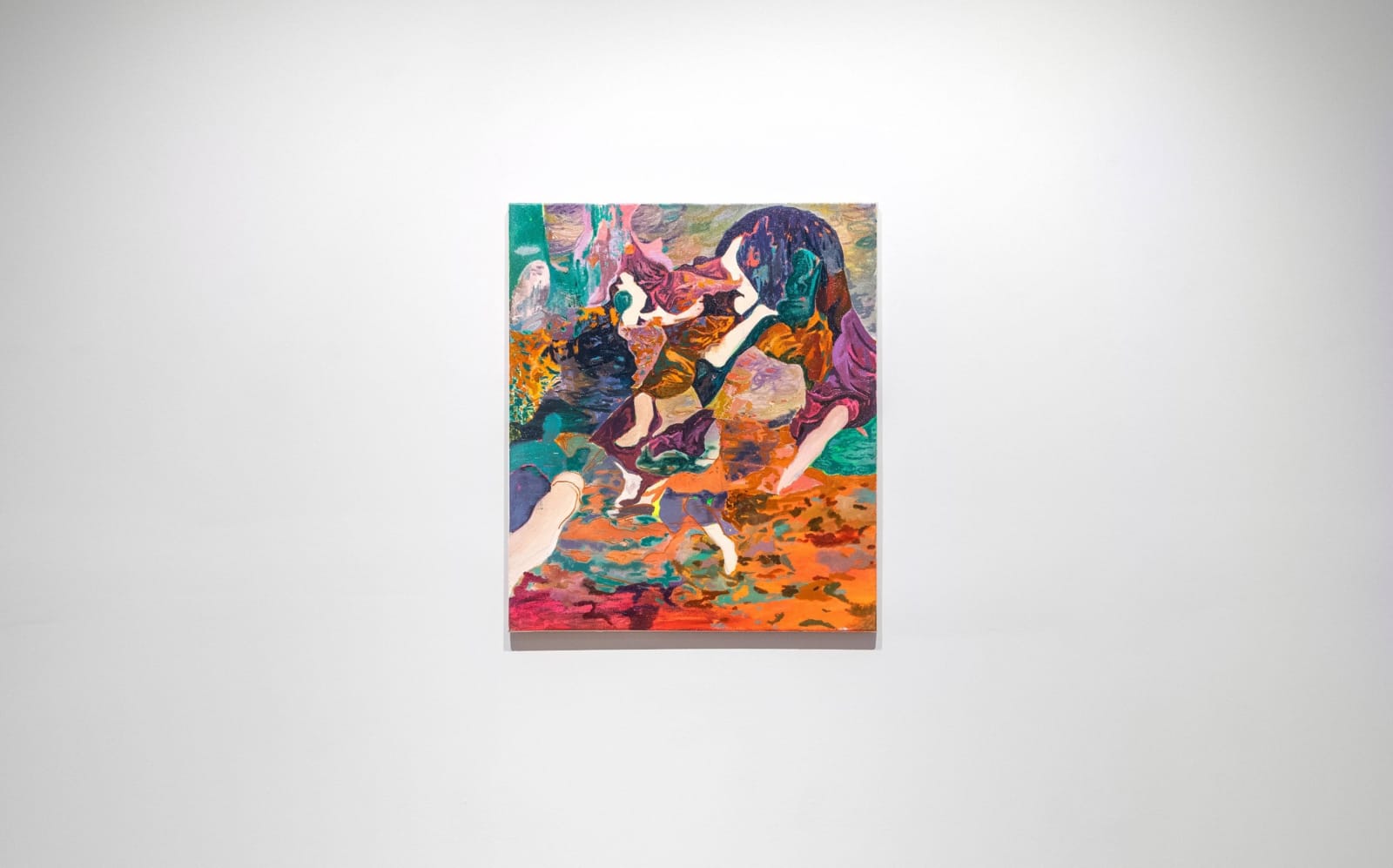 David Price, The Calf (after adoration of the Golden Calf, - Madonna dell' Orto - Venice' Tintoretto), 2024