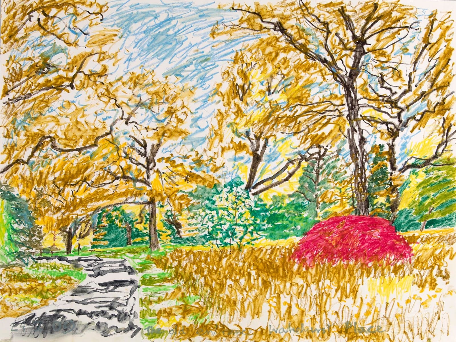 Adrian Berg, The Old Entrance, Wakehurst Place 24th May, 2009