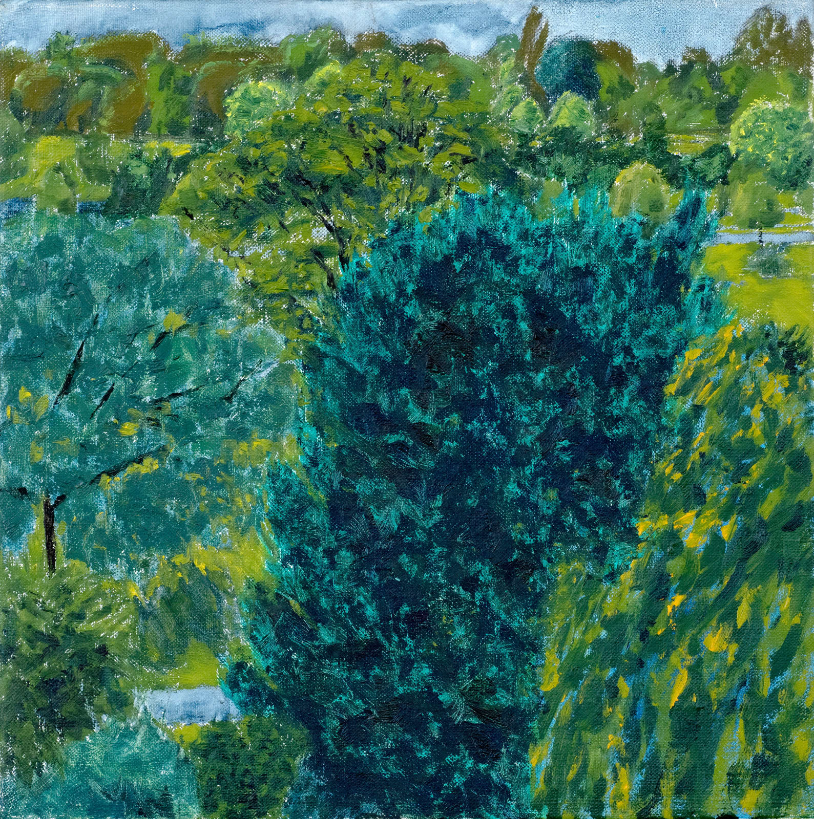 Adrian Berg, Cambridge Gate, Regent's Park, September, 1986