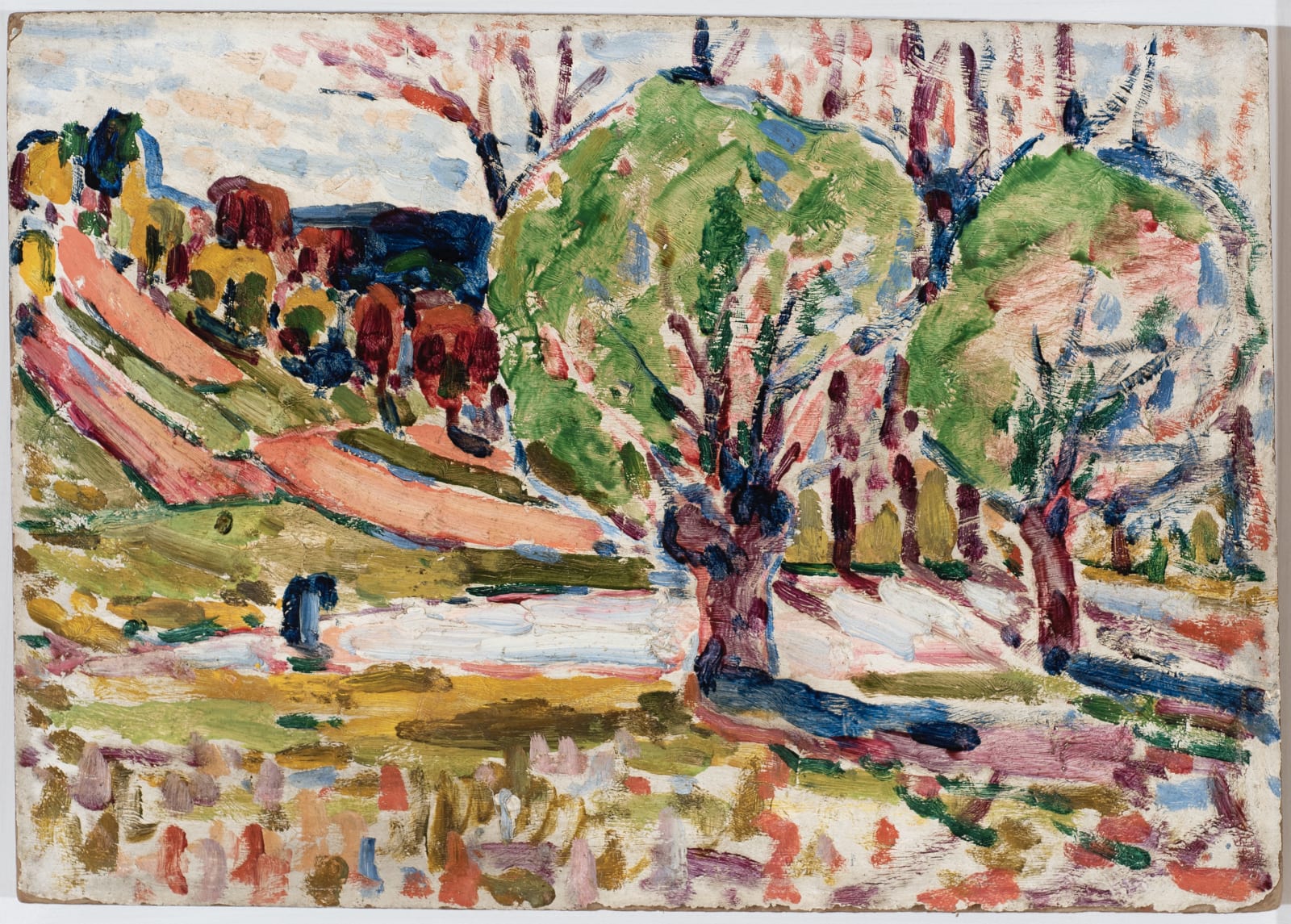 Harry Phelan Gibb, Landscape with Trees, 1906