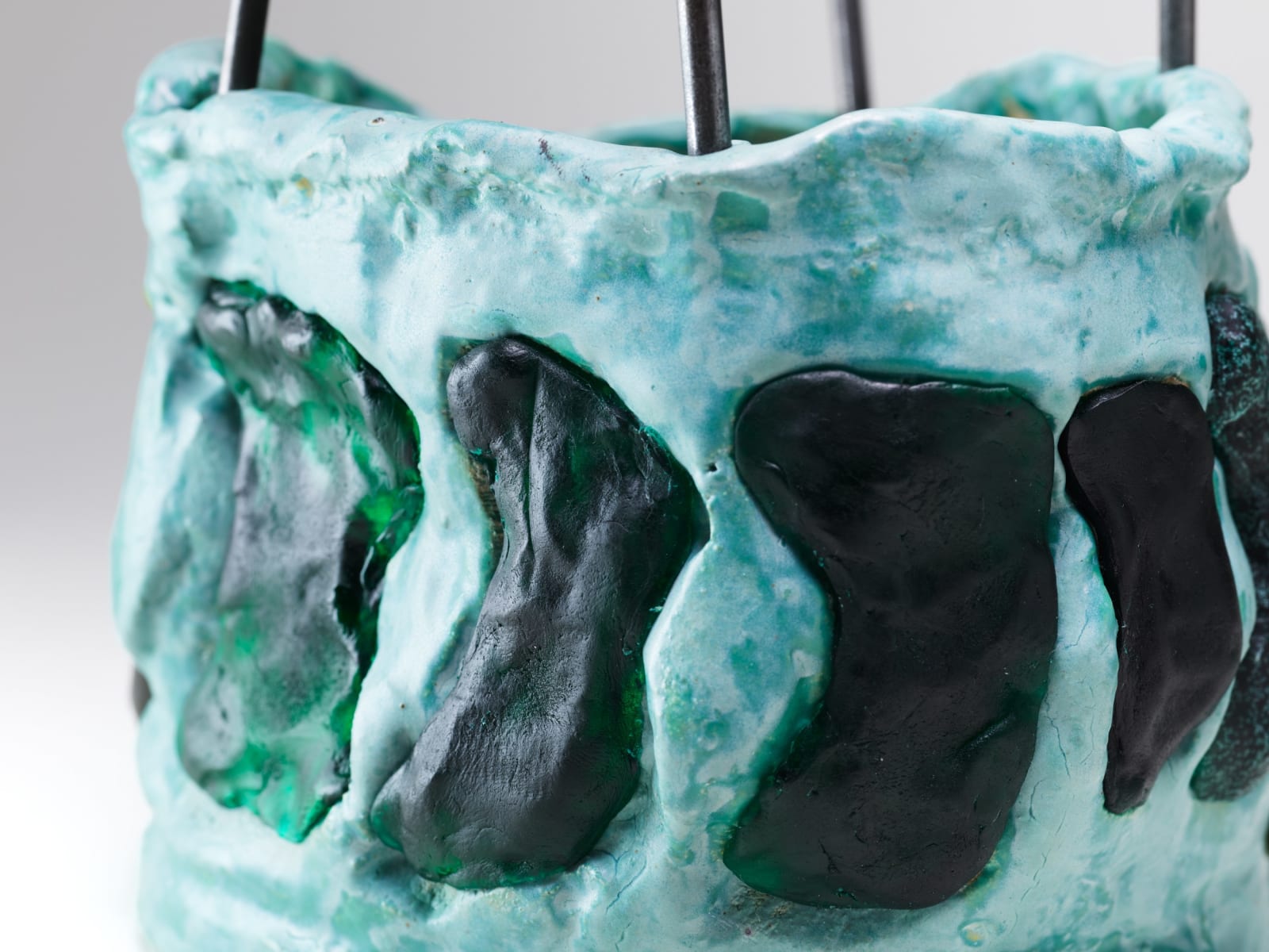 Sahar Khoury, Untitled (Turquoise crown), 2024