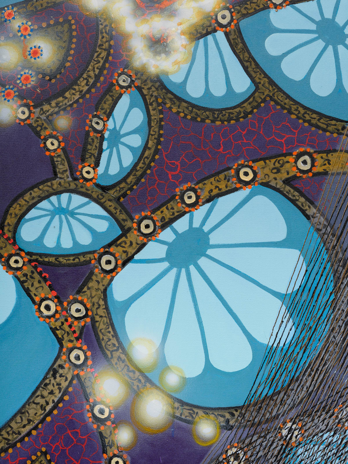 Michiko Itatani, Cosmic Theater, 2023