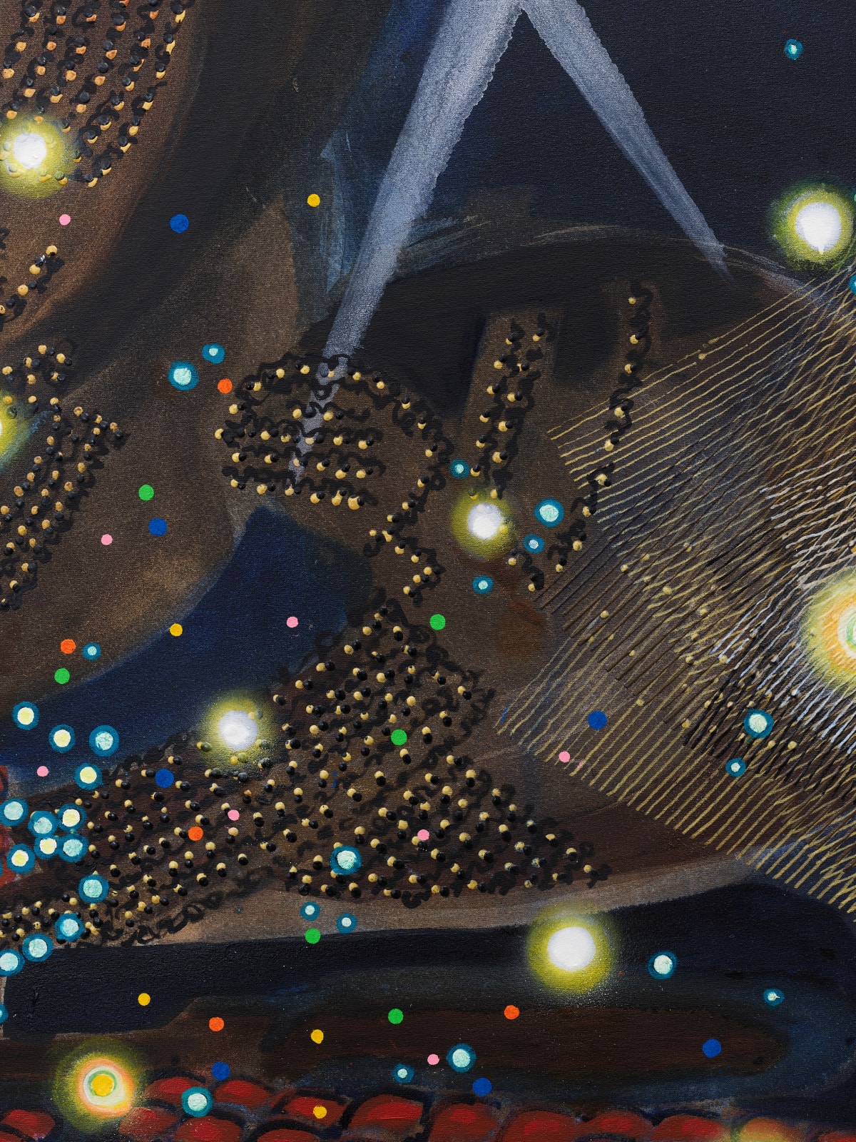 Michiko Itatani, Cosmic Symphony, 2015
