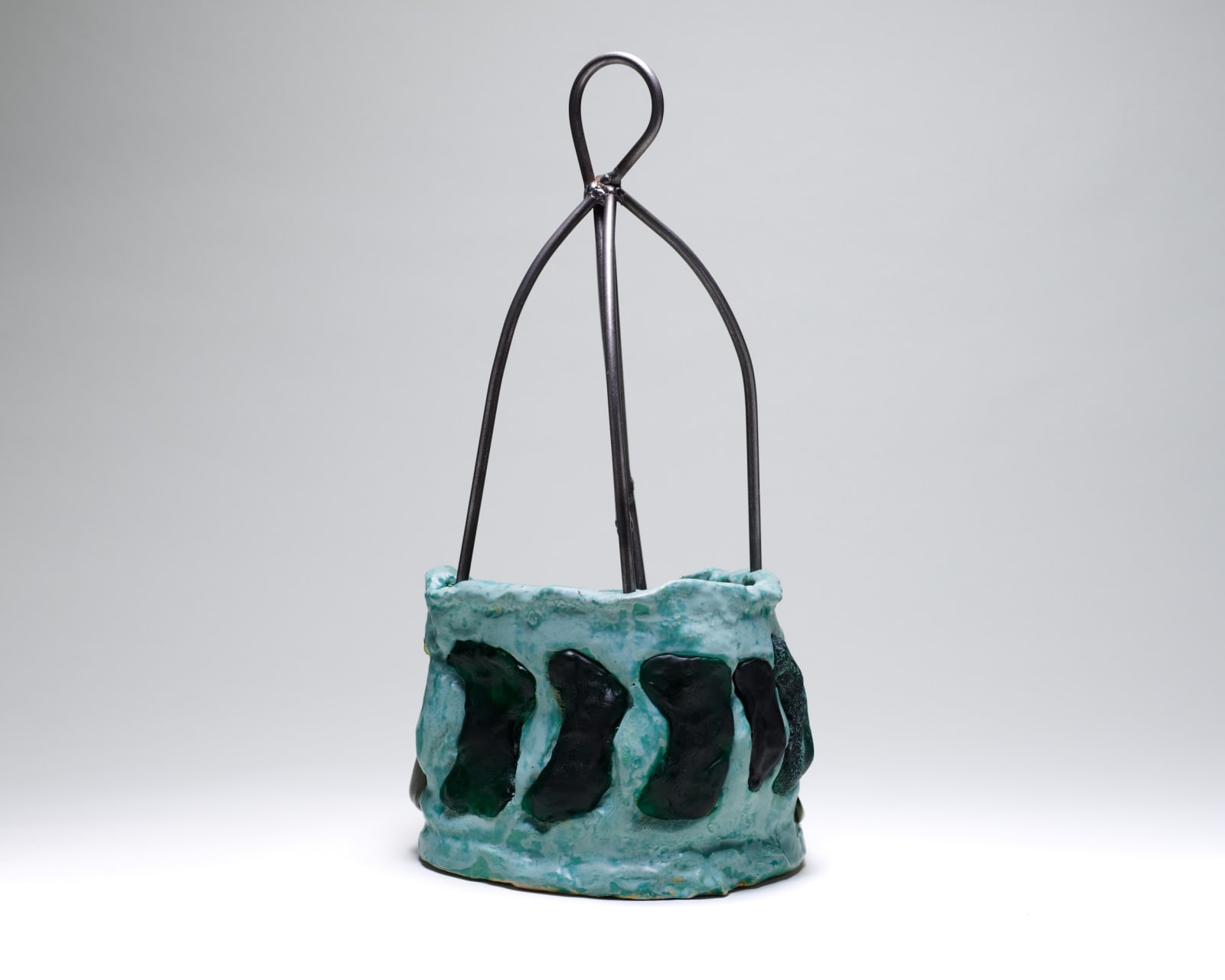 Sahar Khoury, Untitled (Turquoise crown), 2024