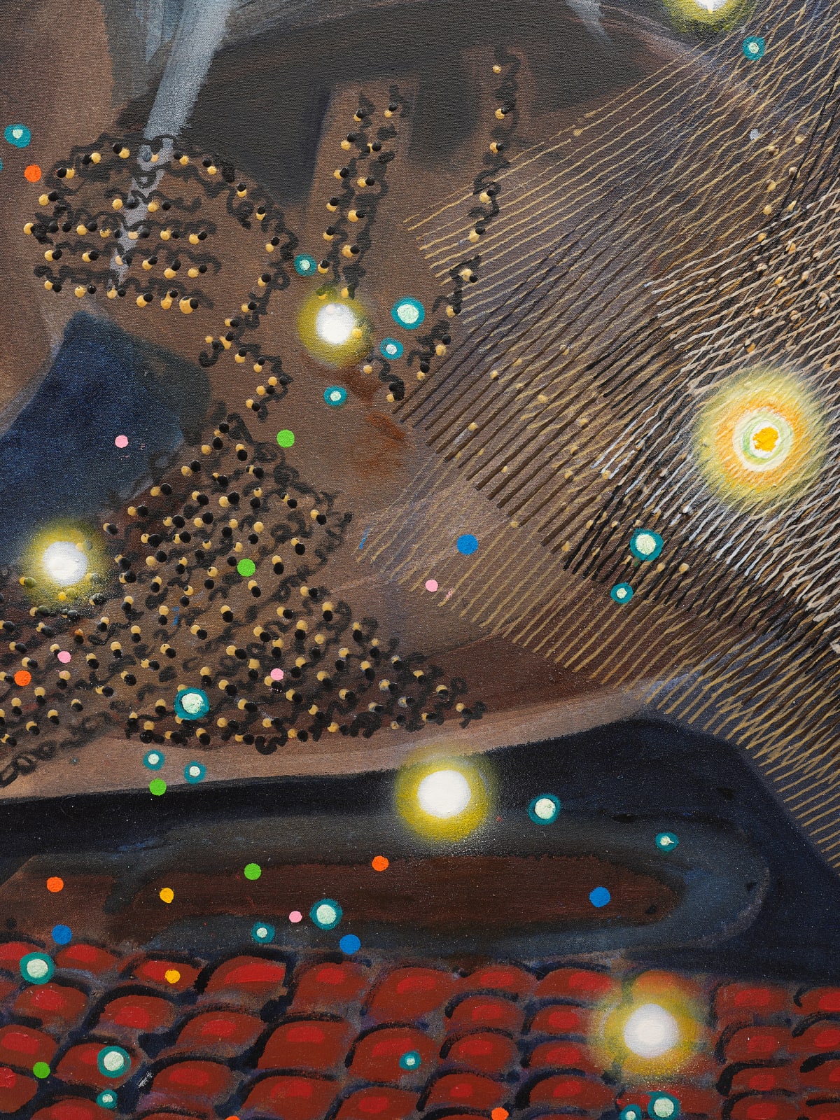 Michiko Itatani, Cosmic Symphony, 2015
