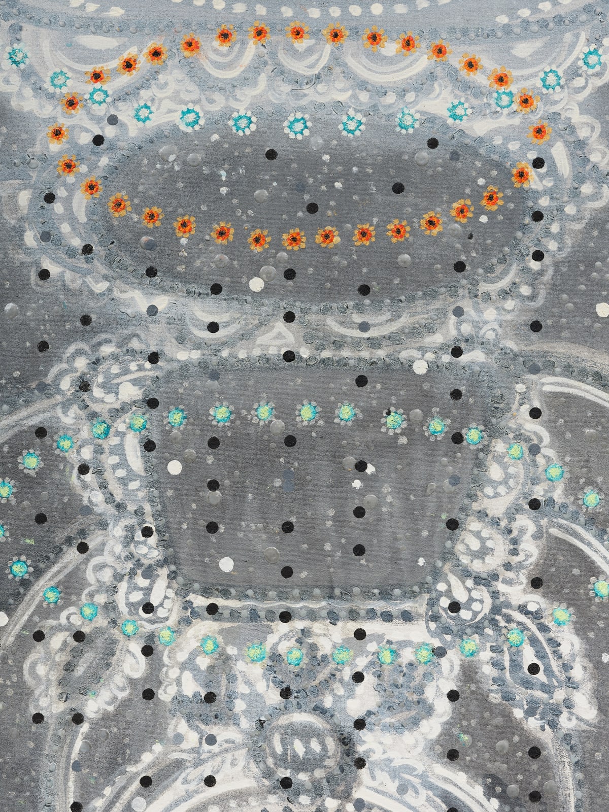 Michiko Itatani, Matrix Identity, 2024