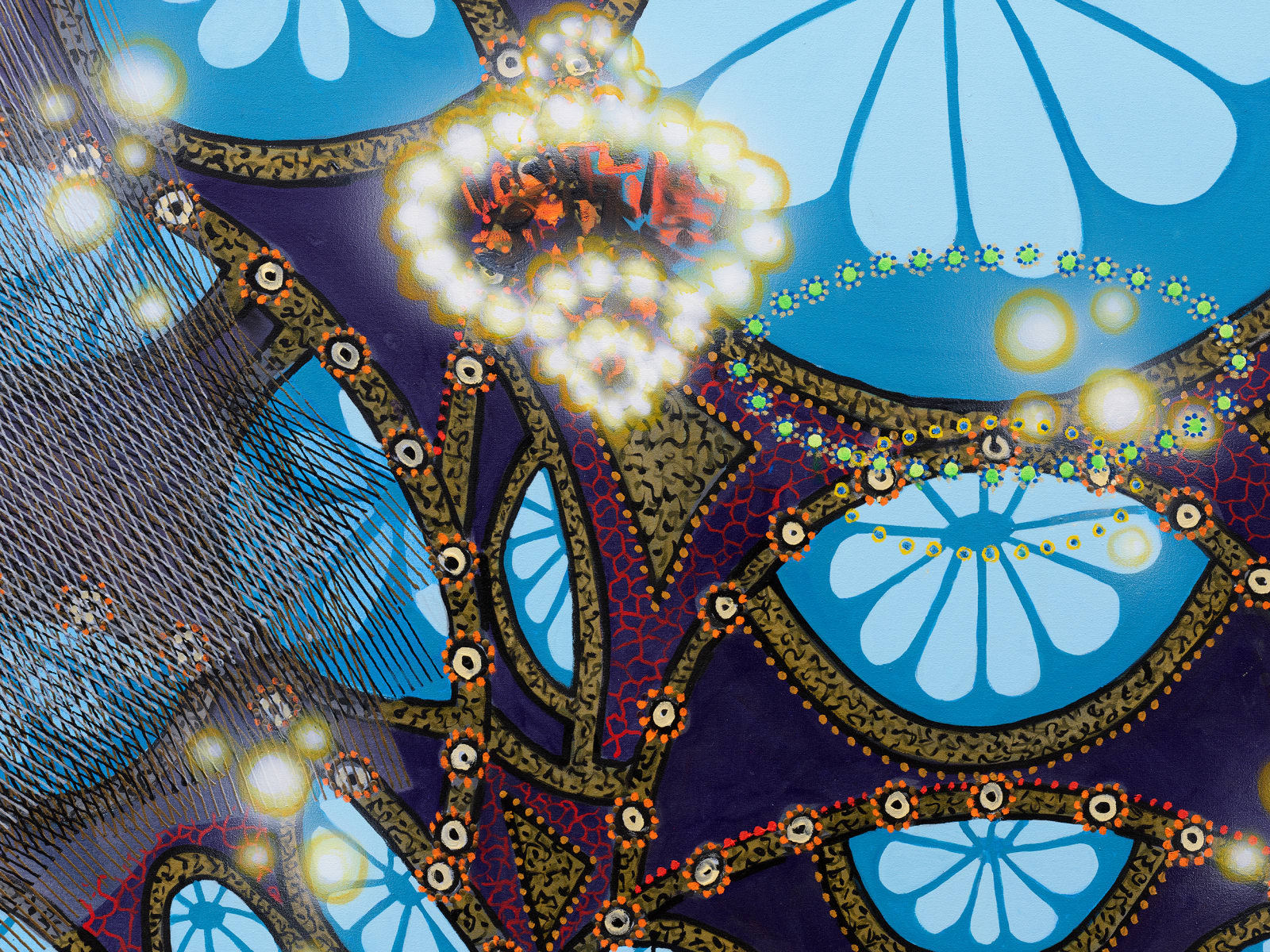 Michiko Itatani, Cosmic Theater, 2023