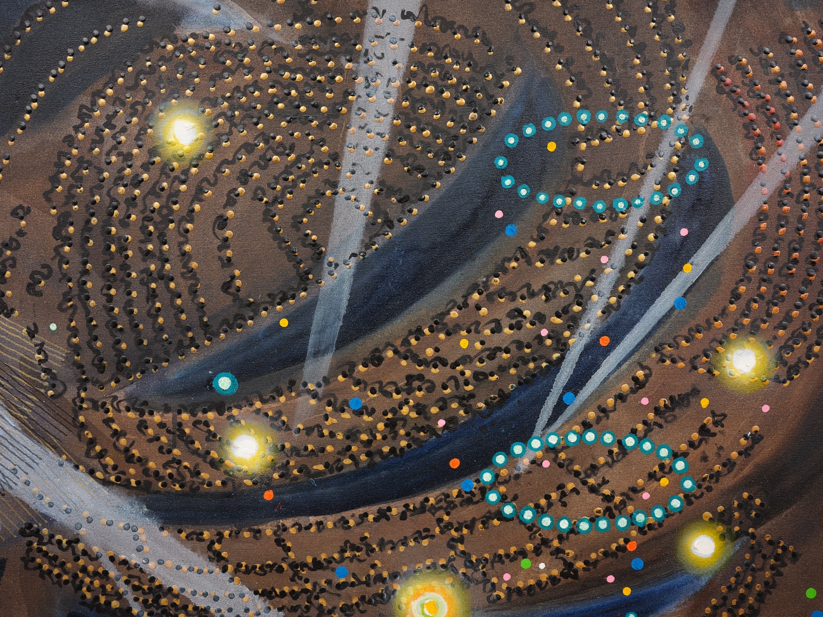 Michiko Itatani, Cosmic Symphony, 2015