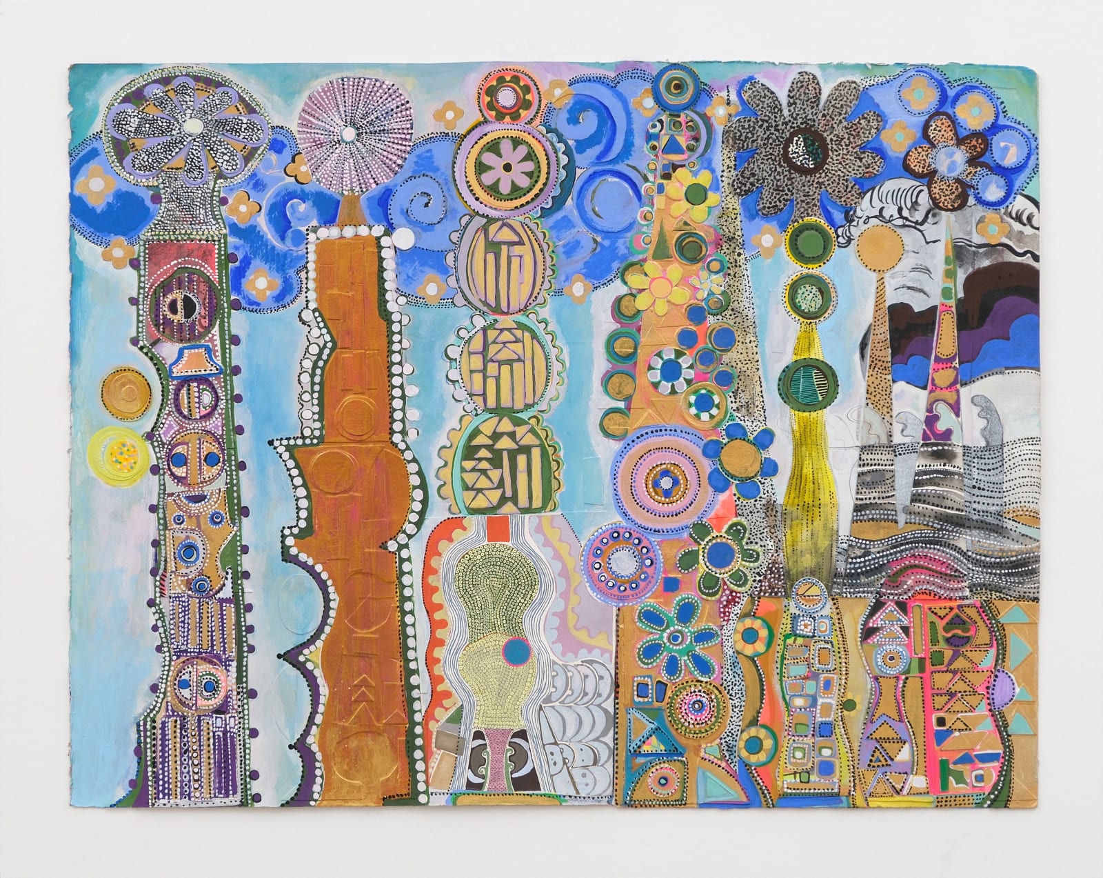 Karen Barbour, Tower Landscape, 2025