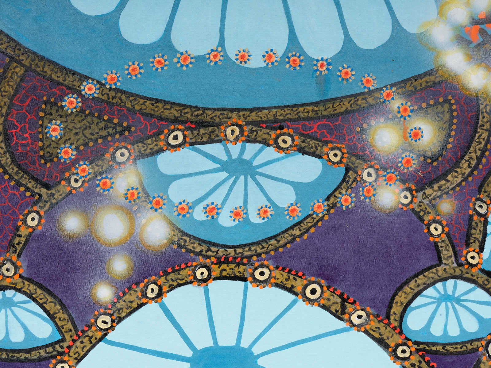 Michiko Itatani, Cosmic Theater, 2023