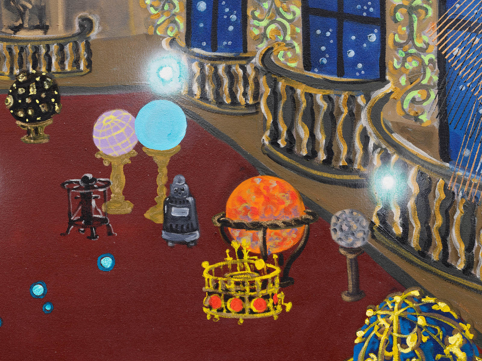 Michiko Itatani, Cosmic Wanderlust, 2014